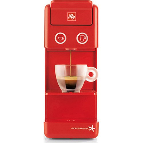 ΚΑΦΕΤΙΕΡΑ ΕΣΠΡΕΣΣΟ ILLY IPERESPRESSO Υ3.3 RED & ΔΩΡΟ 54ΚΑΨΟΥΛΕΣ